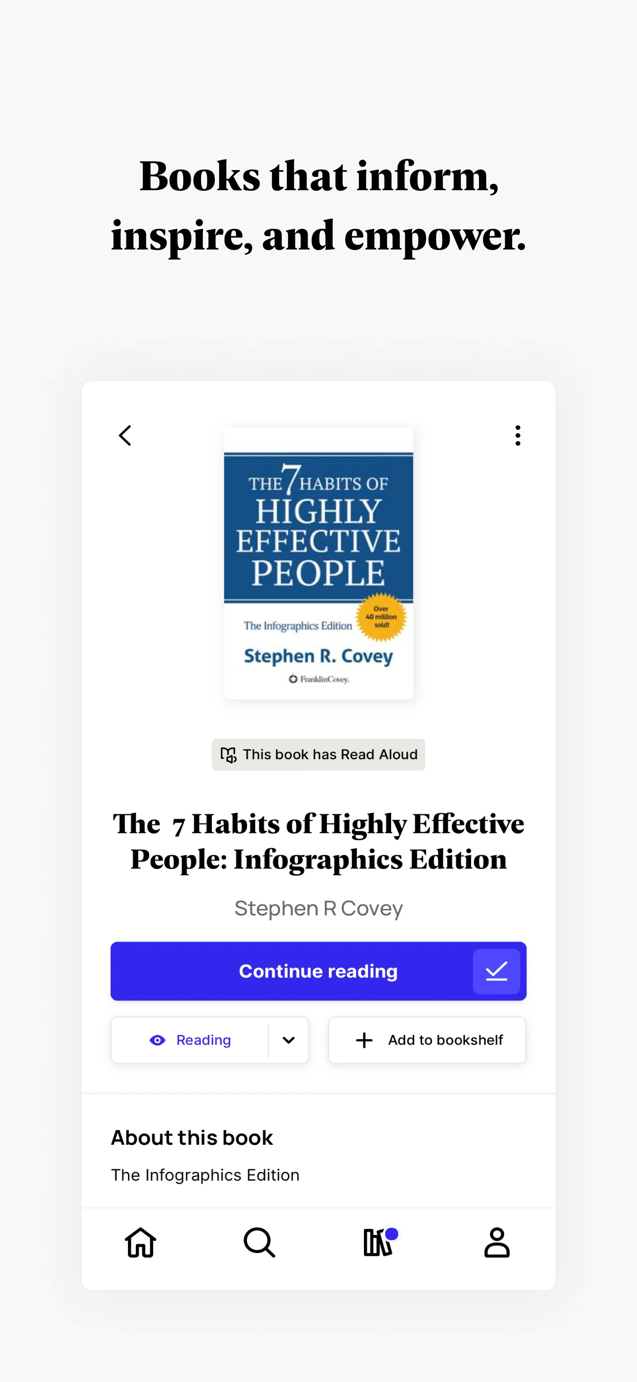 Perlego: Books & Textbooks screenshot